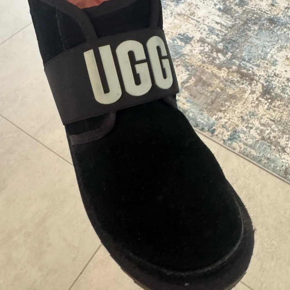 UGG Kids Black Cozy Boots